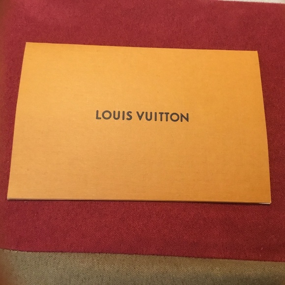 Louis Vuitton Receipt Envelope Card - Picture 2 of 12